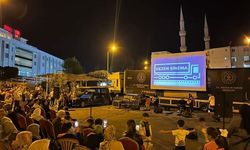 Gezen sinema bu kez Diyarbakır'da Çermiklilerle buluştu