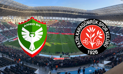 Amedspor Fatih Karagümrük maçı ne zaman, hangi kanalda?