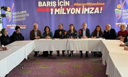 ‘Barış için 1 milyon imza’ kampanyası başlatıldı