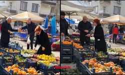 Diyarbakır Valisi Murat Zorluoğlu pazar alışverişi yaptı!