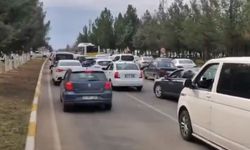 Diyarbakır’da trafik çilesi: Öğrenciler sınava giremedi!