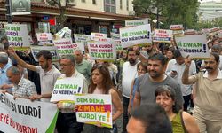 Diyarbakır'da kitlesel yürüyüş yapıldı: Yüzlerce kişi katıldı!