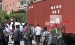 Diyarbakır’daki TIR protesto edildi: “Amed’de istemiyoruz!”