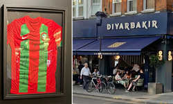 Yer İngiltere: Diyarbakır Restaurantı’nda Amedspor forması!