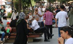 Diyarbakır 43 dereceyi gördü: Camiler ve gölgelikler doldu taştı