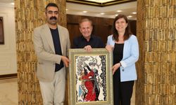 Kürt müzisyen ve besteci Dilşad Said Diyarbakır’da ağırlandı
