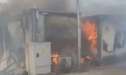 Maraş’ta konteynerde yangın çıktı: İtfaiye müdahale etti!