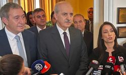 Meclis Başkanı Numan Kurtulmuş'tan DEM Parti'ye ziyaret