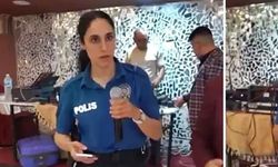Polis Suriyelilerin düğününde anons yaptı!