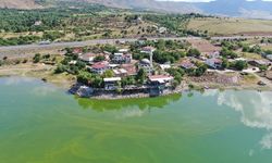 Sular yükselince Elazığ’daki köy yarımadaya döndü, manzarası büyüledi!