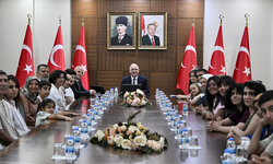 Vali Zorluoğlu Diyarbakır'ın birincilerini ağırladı: İşte isimleri