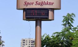 Adana'da 95 yılın sıcaklık rekoru! Termometreler 51 dereceyi gösterdi
