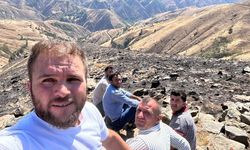 Bingöl’de yangına karşı cansiparane mücadele!