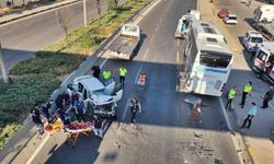 Diyarbakır yolcu otobüsü kaza yaptı: Yaralılar var!