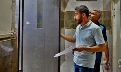 Diyarbakır’da binalardaki 10 asansör mühürlendi