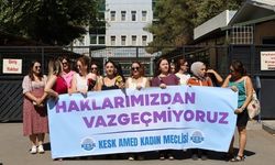 Diyarbakır’da kadınlar adliye önünde toplandı: İşte sebebi