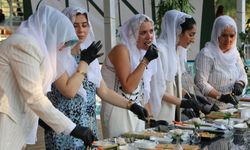 Diyarbakır’da kadınlar beyaz tülbent taktı: İlk kez ‘Sushi’ yedi