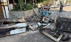 Diyarbakır’da kahvehanede elektrik yangını