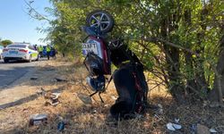 Elazığ’da otomobil elektrikli motosiklete çarptı: Can kaybı var!
