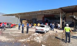 Antalya'da toptancı halinde patlama: Ölü ve yaralılar var