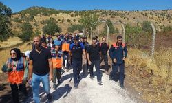 Diyarbakır’da baraj manzaralı yürüyüş yapıldı