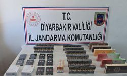 Diyarbakır’da binlerce paket kaçak sigara yakalandı