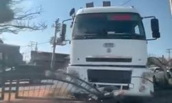 Diyarbakır'da bir TIR’ın freni boşaldı, kaza yaptı!