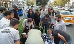 Diyarbakır'da kaza: Taksi çocuğa çarpıp sürükledi!