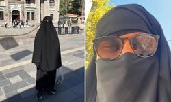 Bir erkek siyah çarşaf giyerek sokaklarda dolaştı: İfadesi ortaya çıktı!