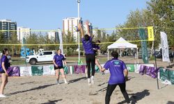 Denizsiz Diyarbakır’da ‘Plaj Voleybolu Turnuvası’