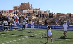 Diyarbakır Zerzevan’da Tenis Turnuvası: Tarih ve spor buluştu