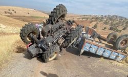 Diyarbakır'da traktör kazası: Biri ağır çok sayıda yaralı var