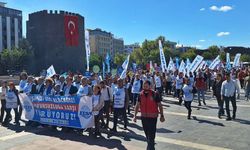 KESK’liler Diyarbakır’dan Ankara’ya yürüyüş başlattı!