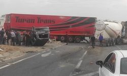 Mardin'de zincirleme trafik kazası: Yaralılar var