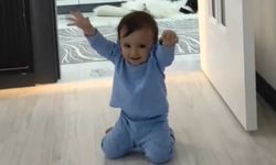 Minik bebeğin videosu beğeni aldı: Gören “Diyarbakırlıdır” dedi!
