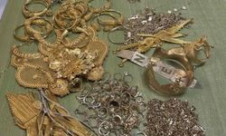 Yoğurt kovasında 1 kilo 241 gram altın çıktı