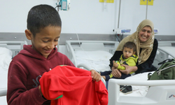 Amedspor'dan lösemili çocuklara moral ziyareti!