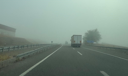 Diyarbakır'da sis etkili oldu: Görüş mesafesi 30 metreye düştü!