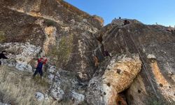 Diyarbakır’da nefes kesen keçi kurtarma operasyonu!