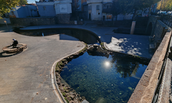 Diyarbakır’ın doğal havuzu soğuk havaya teslim oldu: Boş kaldı!