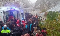 Kayadan kaçarken Zap Suyu'na düştüler: Ağır yaralılar var