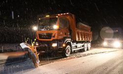 O şehirde kar yağdı: Sıcaklık sıfırın altına düştü!
