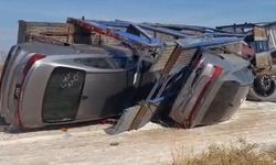 Şanlıurfa’da TIR şarampole devrildi: Milyonluk hasar çıktı!