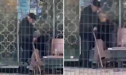 2 yaşlı adam uygunsuz görüntülendi!