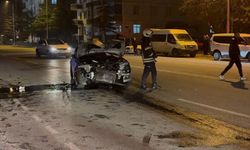 Kaza yaptı, polisi tehdit etti: “Sana gerekeni yapacağım!”