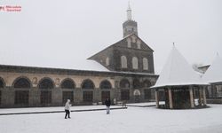 İşte Diyarbakır’dan kar fotoğrafları
