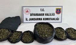Diyarbakır'da operasyon: 38 kilo yasaklı madde ele geçirildi