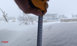 Diyarbakır Oğlaklı TOKİ’de rekor ölçüm: 70 santimi geçti!