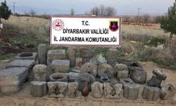 Diyarbakır’da İslami döneme ait tarihi eserler ele geçirildi