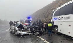 Mardin yolcu otobüsü kazaya karıştı: Çok sayıda ölü ve yaralı var